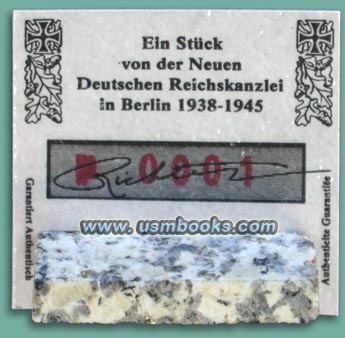 New German Reichschancellery in Berlin 1938-1945
